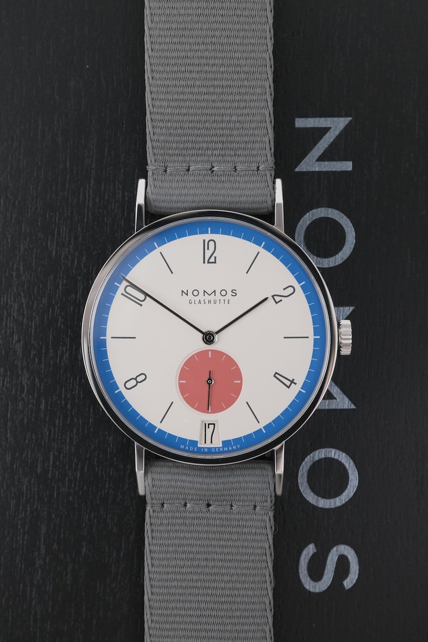 Nomos Tangente 38 Date Circus 179.S1 - Detailed view 1