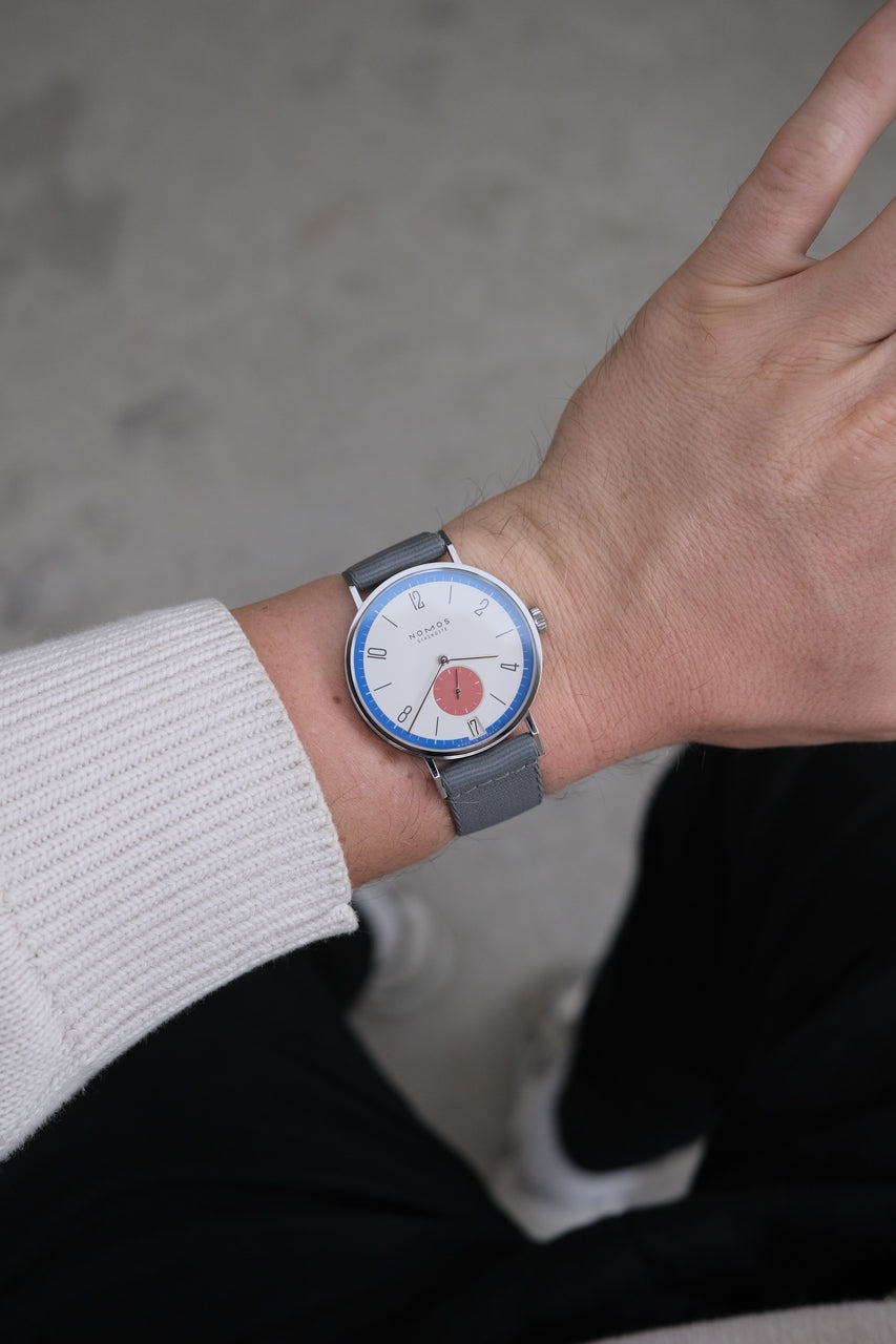 Nomos Tangente 38 Date Circus 179.S1 - Detailed view 10
