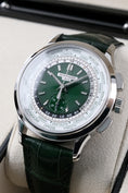 Cargue la imagen en el visor de la galería, Patek Philippe World Time Chronograph 5930P-001 - Thumbnail
