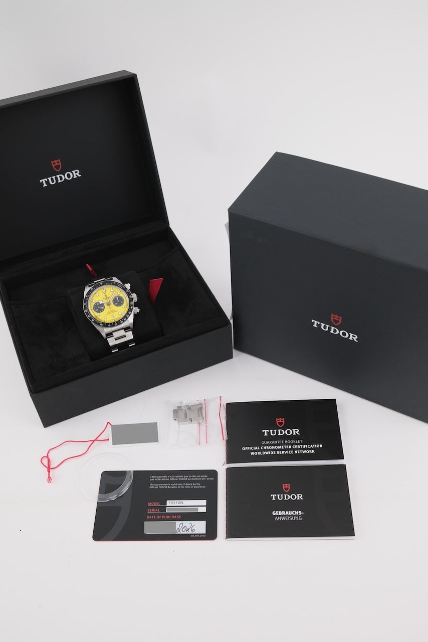Tudor Black Bay Chrono M79310N-0001 - Papiere und oder Lieferumfang