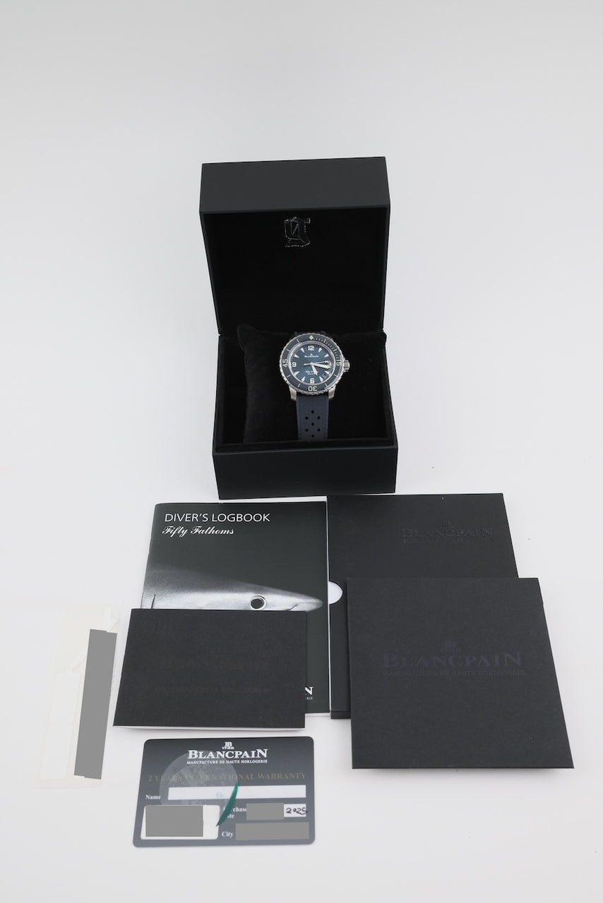 Blancpain Fifty Fathoms Automatique 5007 - dokumenty i/lub zakres dostawy
