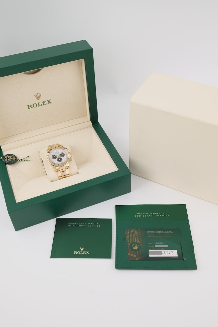 Rolex Daytona 116508 - dokumenty i/lub zakres dostawy