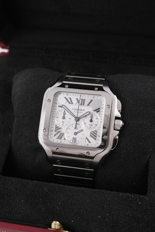 Cartier Santos de Cartier Chronograph WSSA0083 - Detailansicht 1
