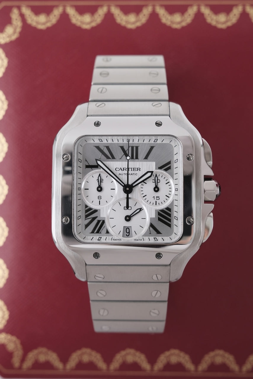Cartier Santos de Cartier Chronograph WSSA0083 - Detailansicht 4