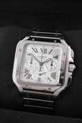 Bild in Galerie-Betrachter laden, Cartier Santos de Cartier Chronograph WSSA0083 - Detailansicht 2
