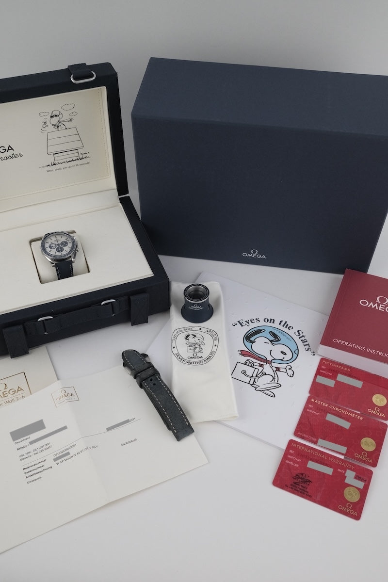 Omega Speedmaster 31032425002001 - Papiere und oder Lieferumfang