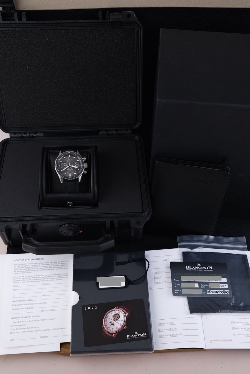 Blancpain Fifty Fathoms Bathyscaphe  5200-1110-B52A - Papiere und oder Lieferumfang