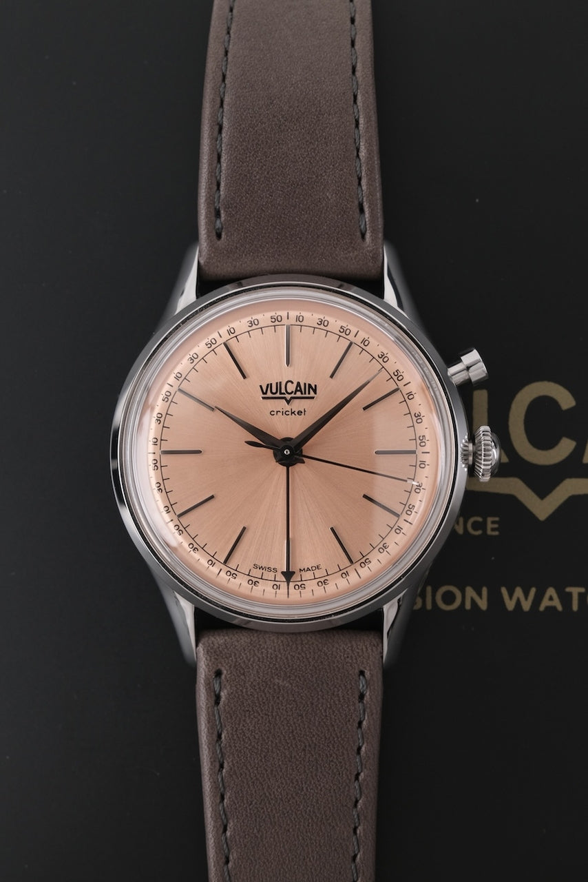 Vulcain Cricket President  Salmon 100273A80.BAC213 - Detailansicht 4