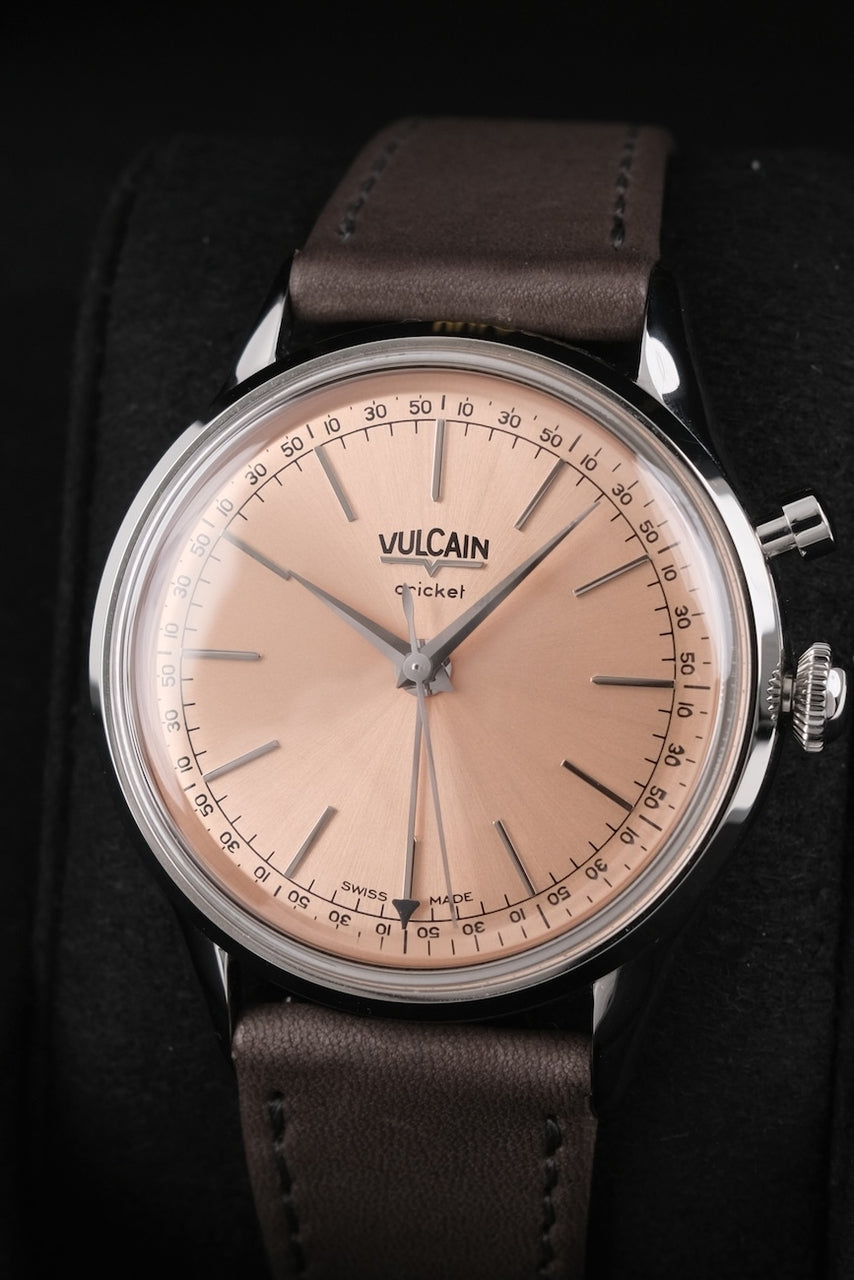 Vulcain Cricket President  Salmon 100273A80.BAC213 - Detailansicht 2