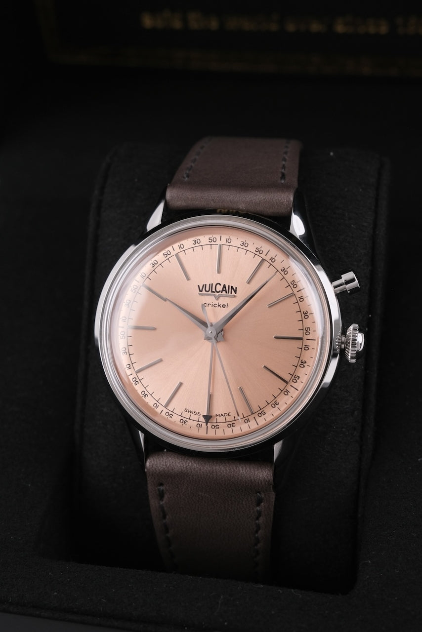 Vulcain Cricket President  Salmon 100273A80.BAC213 - Detailansicht 1