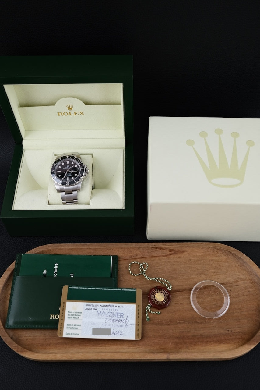 Rolex Submariner Date 116610LN - Papiere und oder Lieferumfang