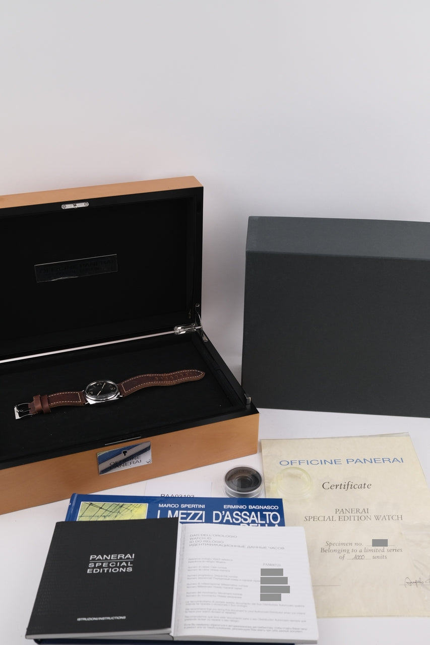 Panerai Radiomir 3-dniowy Acciaio „Combat Swimmer” PAM00721 - Widok szczegółowy 8